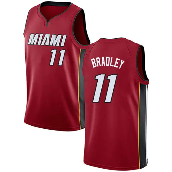 Big & Tall Men's Avery Bradley Miami Heat Nike Swingman Red Jersey ...