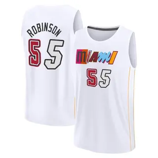 Men's Fanatics Branded Duncan Robinson White Miami Heat 2022/23 Fastbreak  Jersey - City Edition