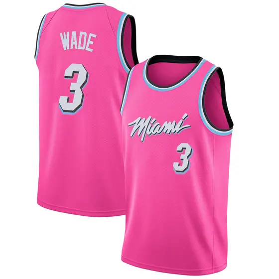 Josh Richardson - Miami Heat - 2018-19 Season - Game-Worn Pink Earned  Edition Jersey