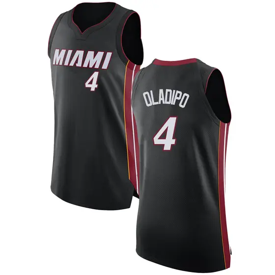 Women's Victor Oladipo Miami Heat Nike Swingman Black Jersey - Icon Edition